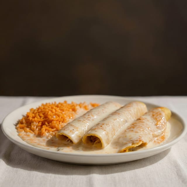 Enchiladas De Espinacas.