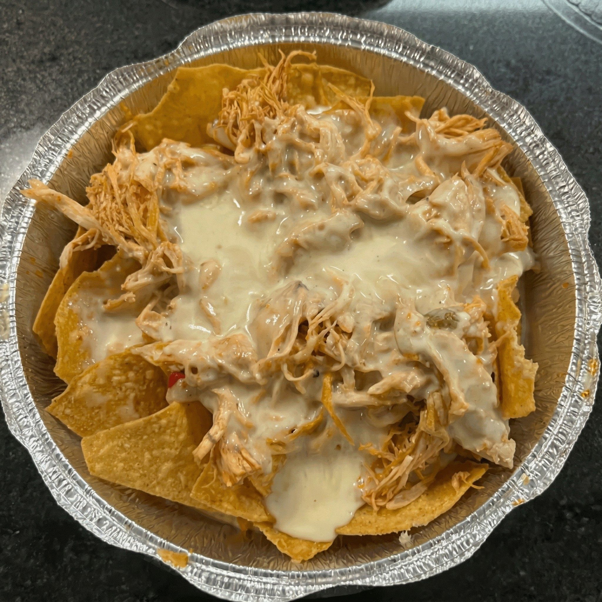 Chicken Nachos.