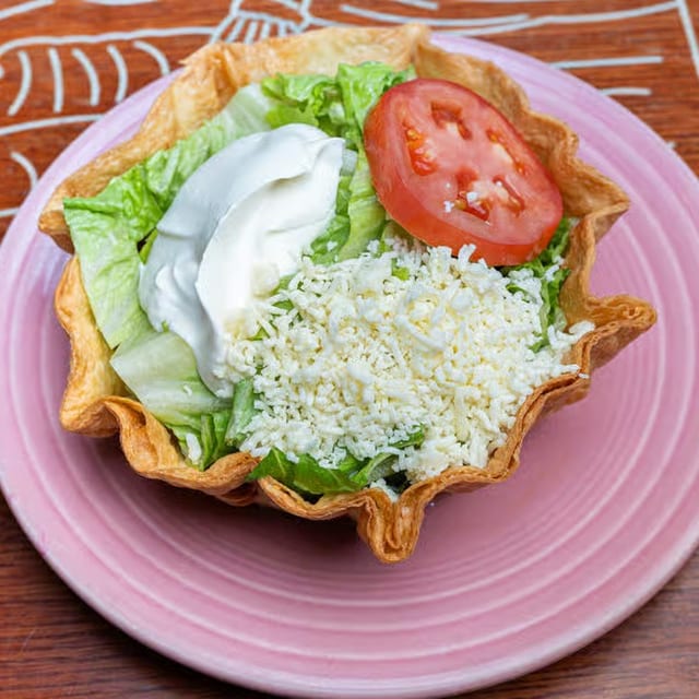 Veggie Taco Salad.