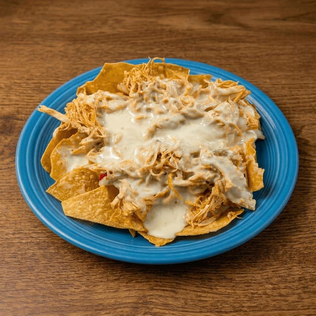 Chicken Nachos.
