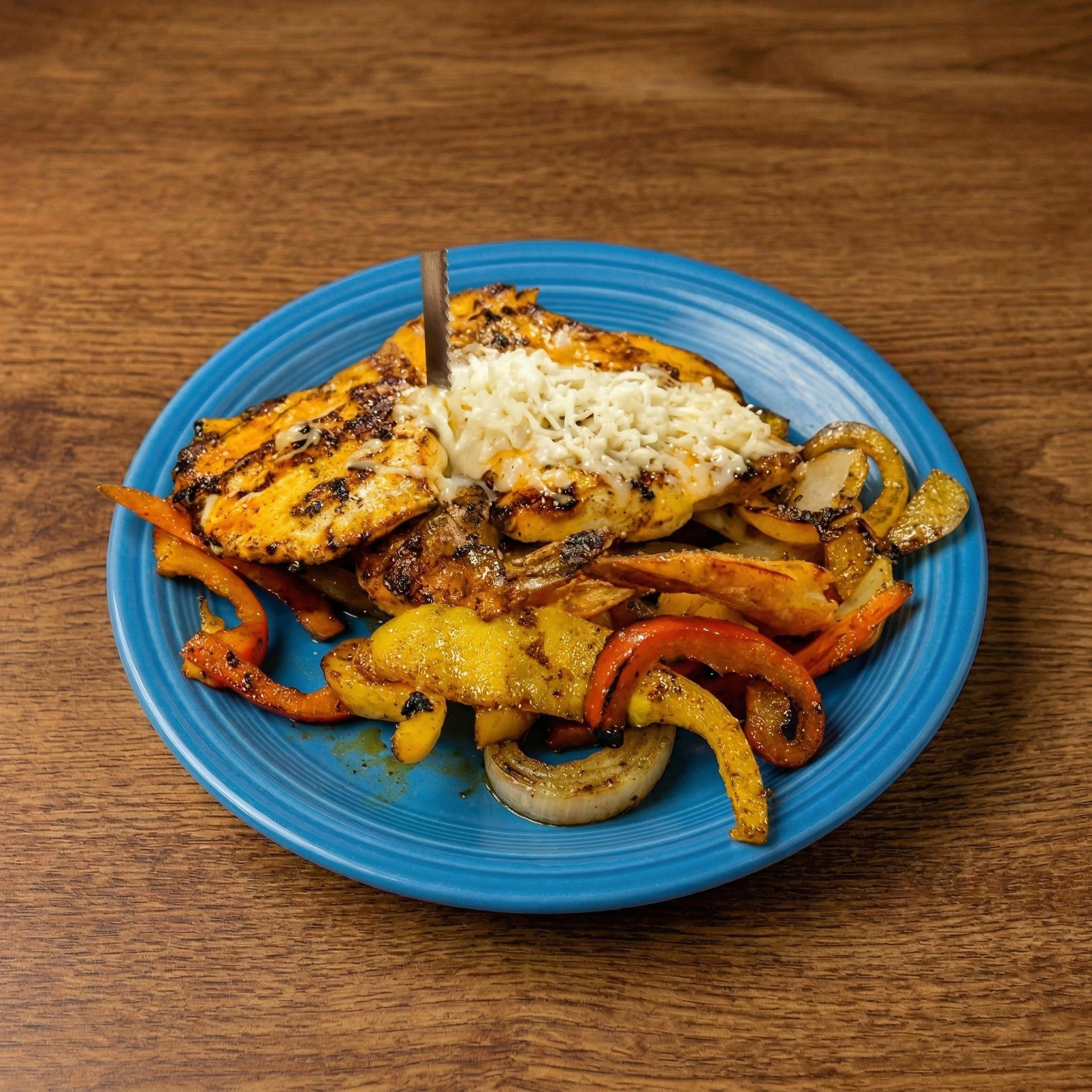 Sizzling Chicken & Shrimp.