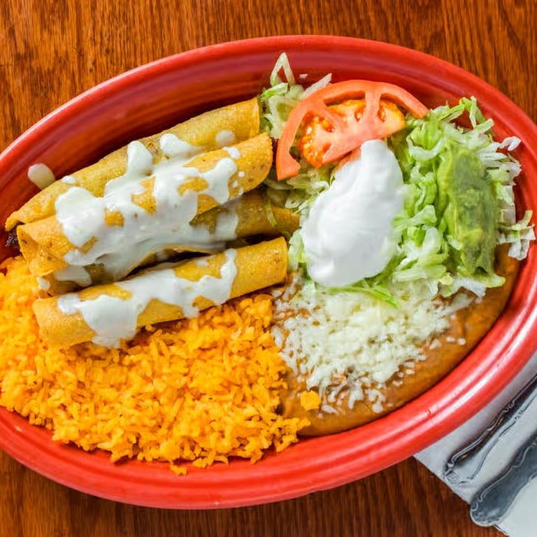 Taquitos Aztecas.