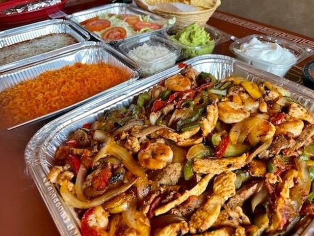 Steak and Shrimp Fajita.