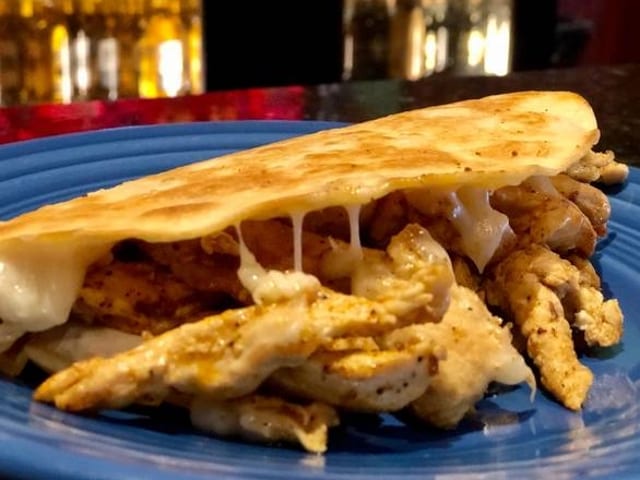 Grilled Chicken Quesadilla.