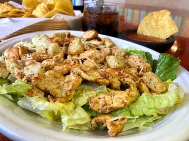 Ensalada César.