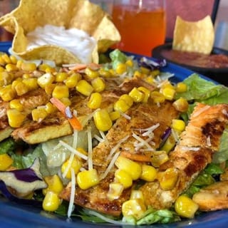 Ensalada Fresca with Grilled Chicken & Shrimp