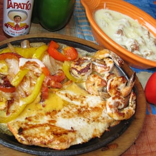 Sizzling Chicken & Shrimp