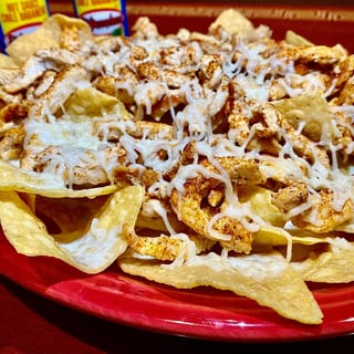 Grilled Chicken Nachos